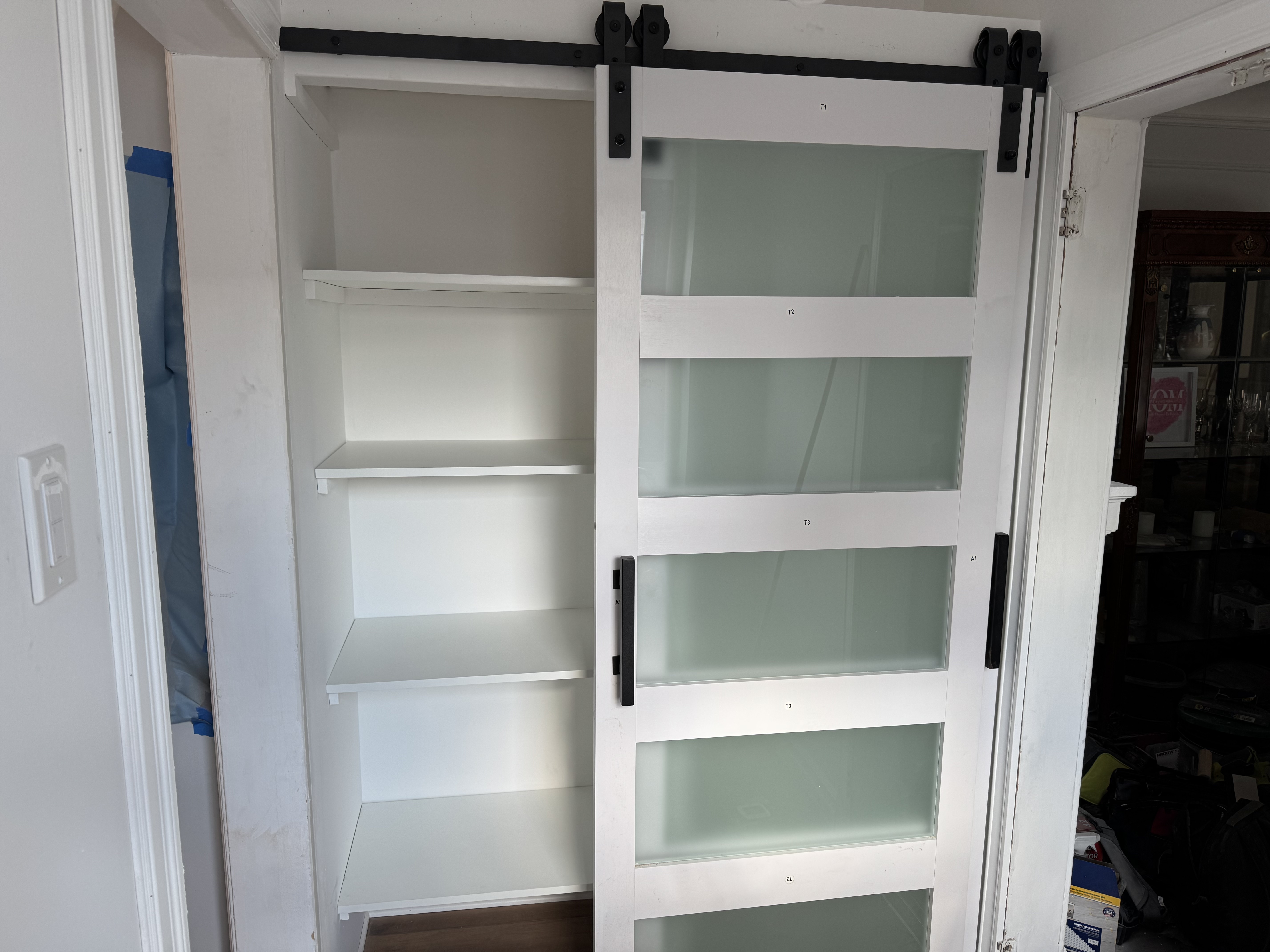 Wall shelves