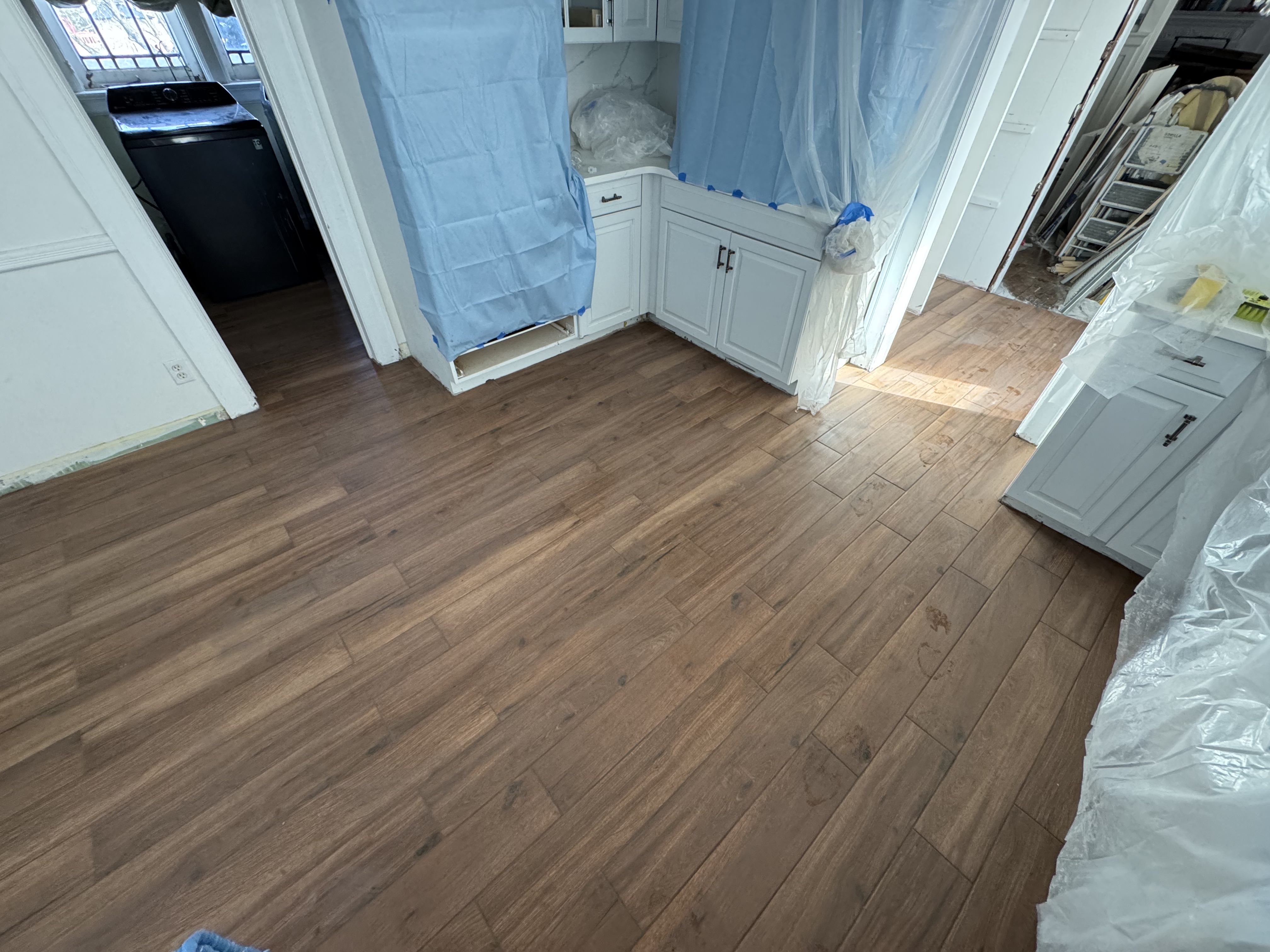 Tile installation project