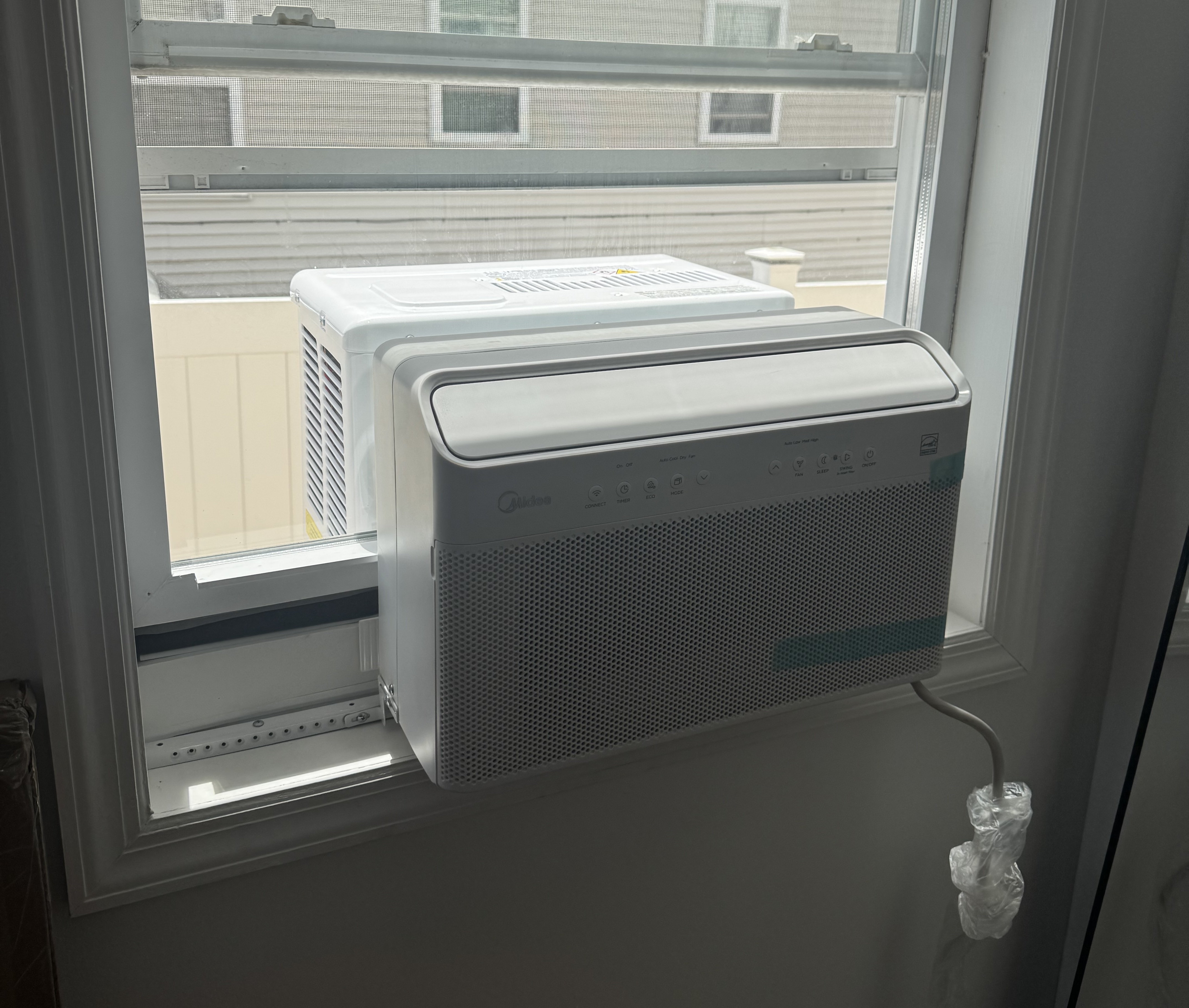 Window air conditioner installation
