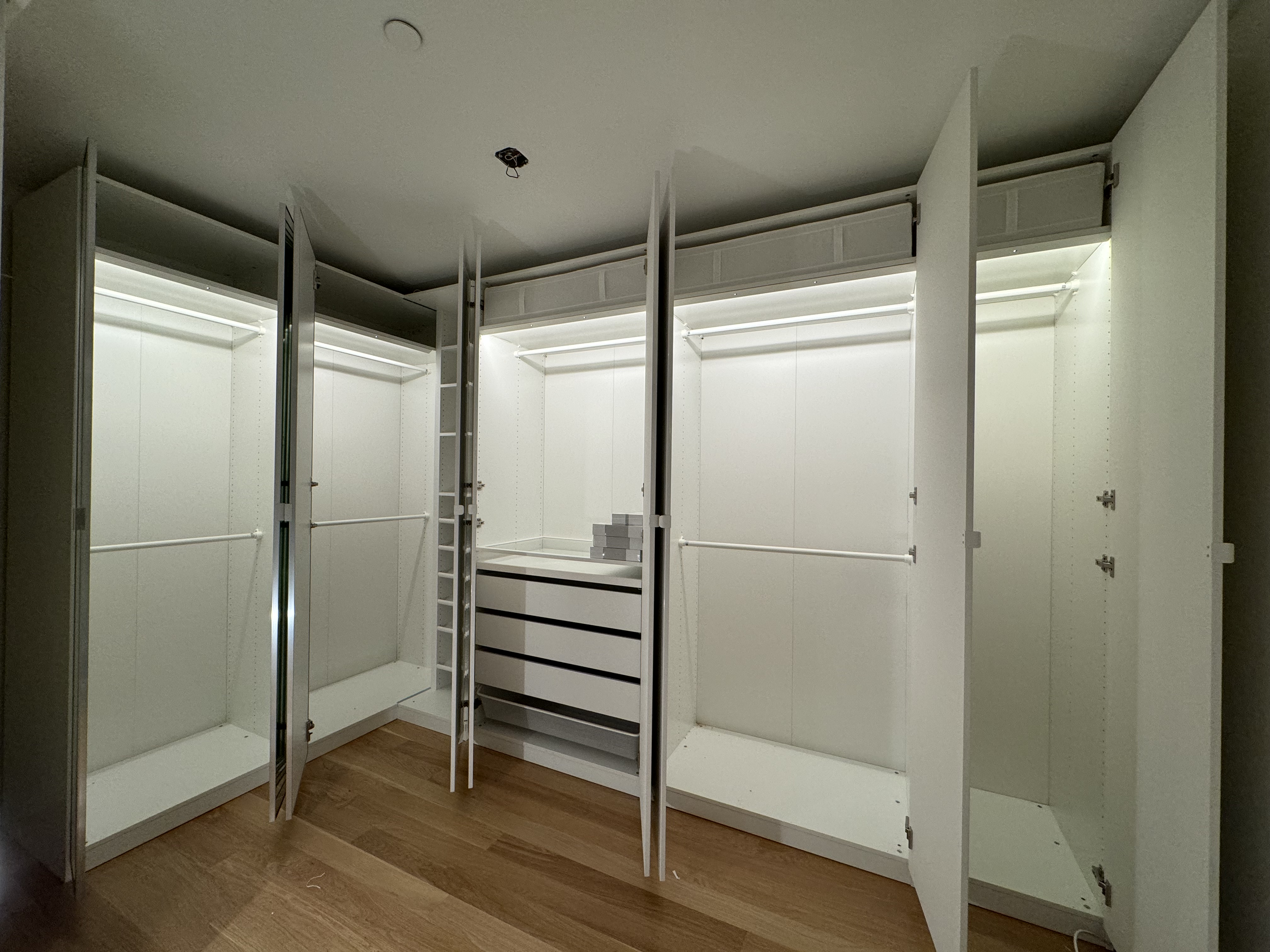 Finished New York apartment project